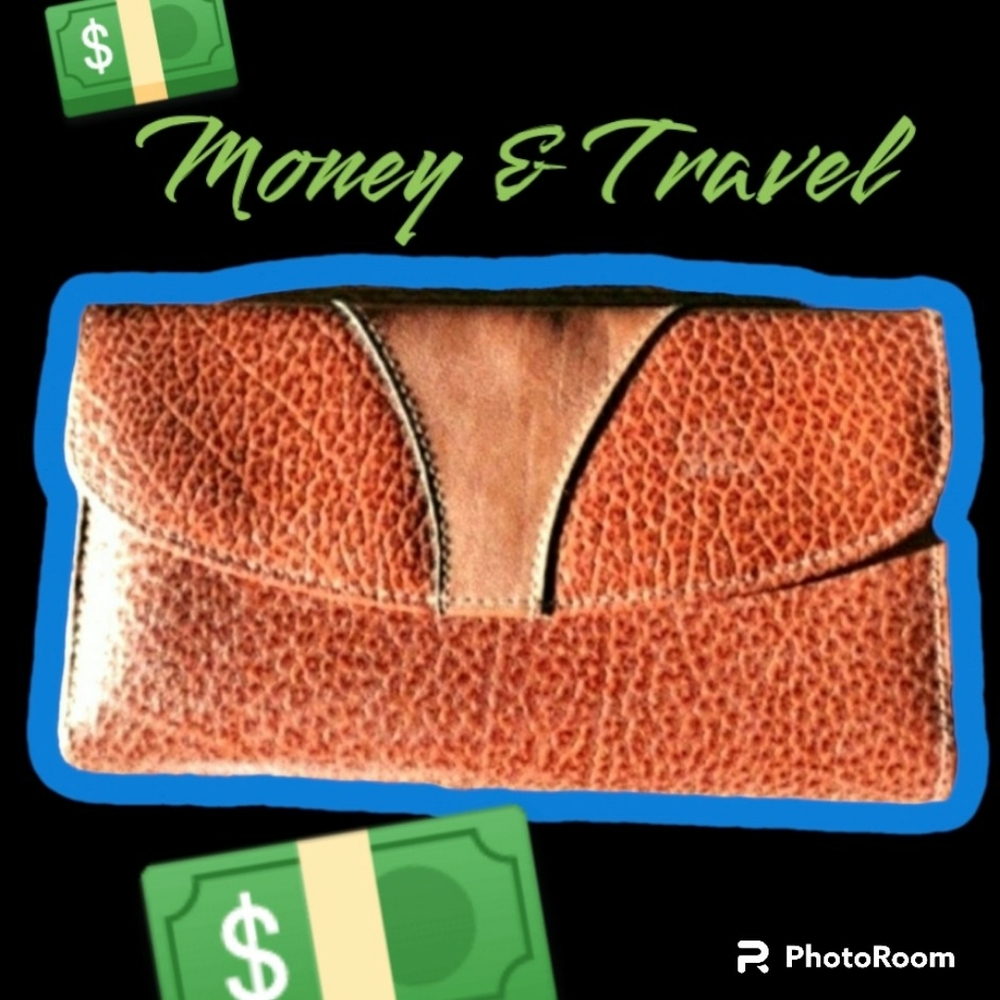 🖋️Vintage Checkbook Wallet for women - Picture 2 of 7